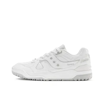 Saucony Cross 90 Low Top Skateboard Shoes Unisex White