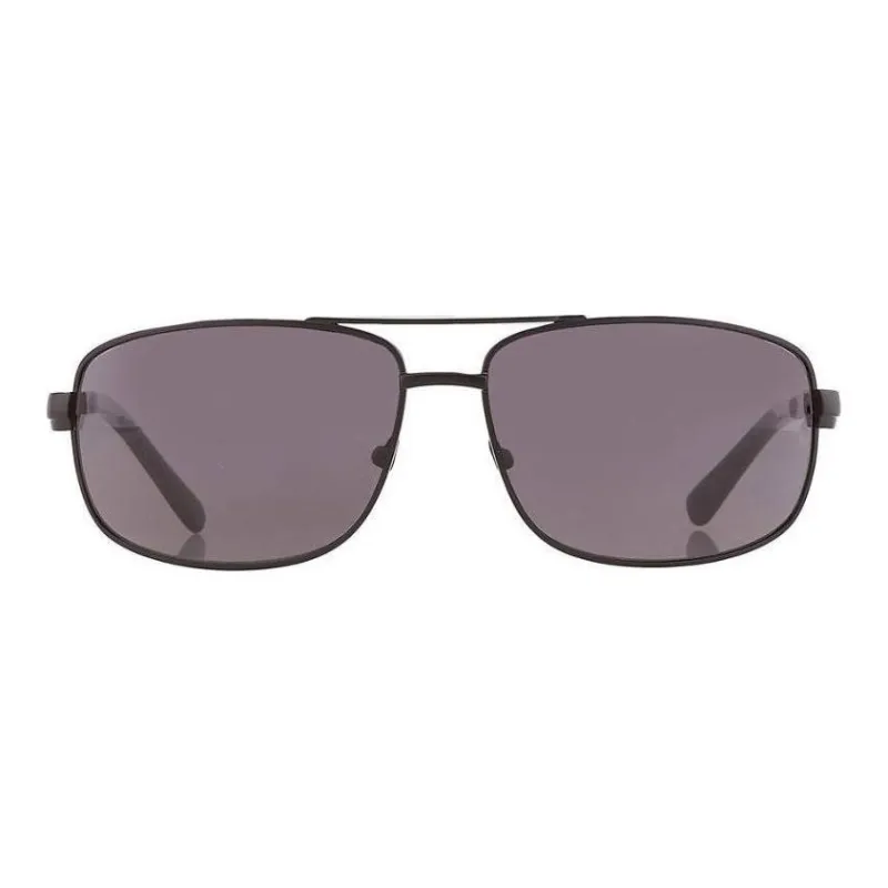 CALVIN KLEIN Metal Aviator Sunglasses Men's Black-1