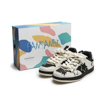 Fang Sanhuo Low Top Skateboard Shoes Unisex White
