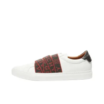 Givenchy Low Top Skateboard Shoes Men's White Red Black