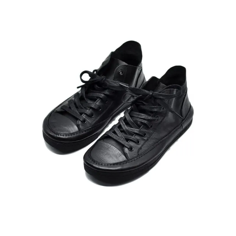 ARTMU High-Top Sports Casual Shoes Women's Black Brown-0