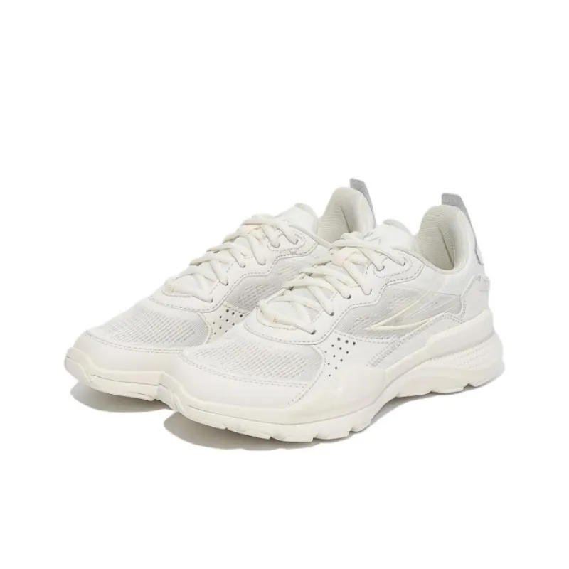FILA Tri   Force Trainer Gbl Low Top Casual Shoes Unisex Pure White Korean Style-2