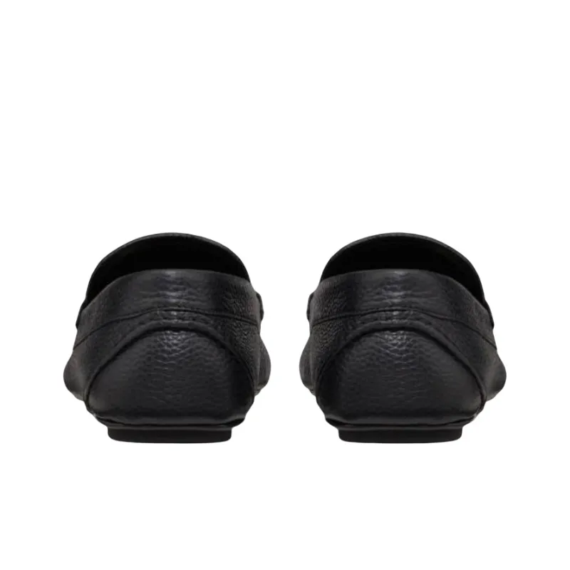 Valentino Flat Shoes Men's Black-3