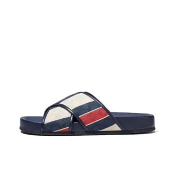 COACH Stylish Sandals Men's Blue White Red