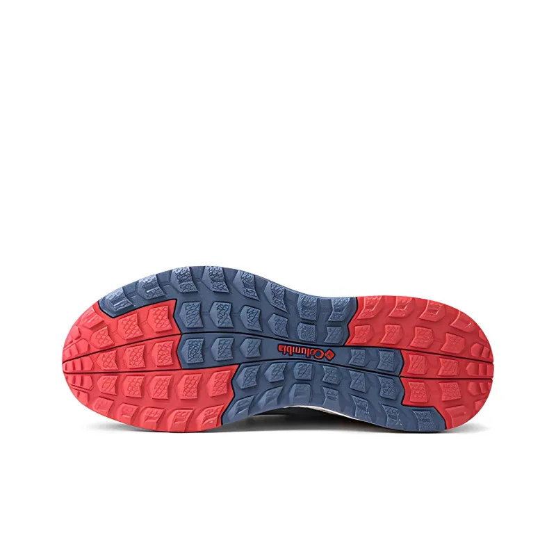 Columbia Anti Slip And Wear Resistant Breathable Low Top Outdoor Shoes Women's Blue Pink-3