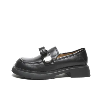 Mulinsen Loafers Women's Low Top Black/Beige