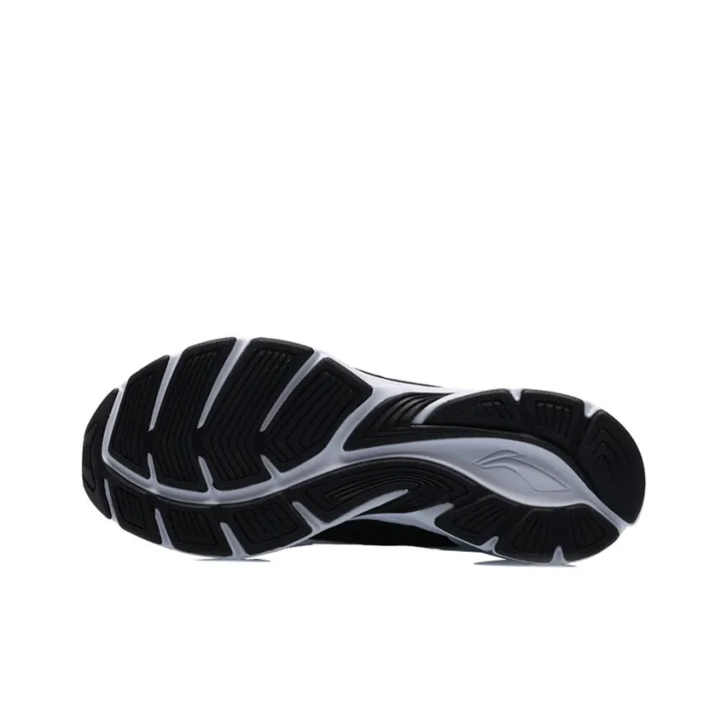 LINING Running Shoes Men Low Top Black/White/Red-3