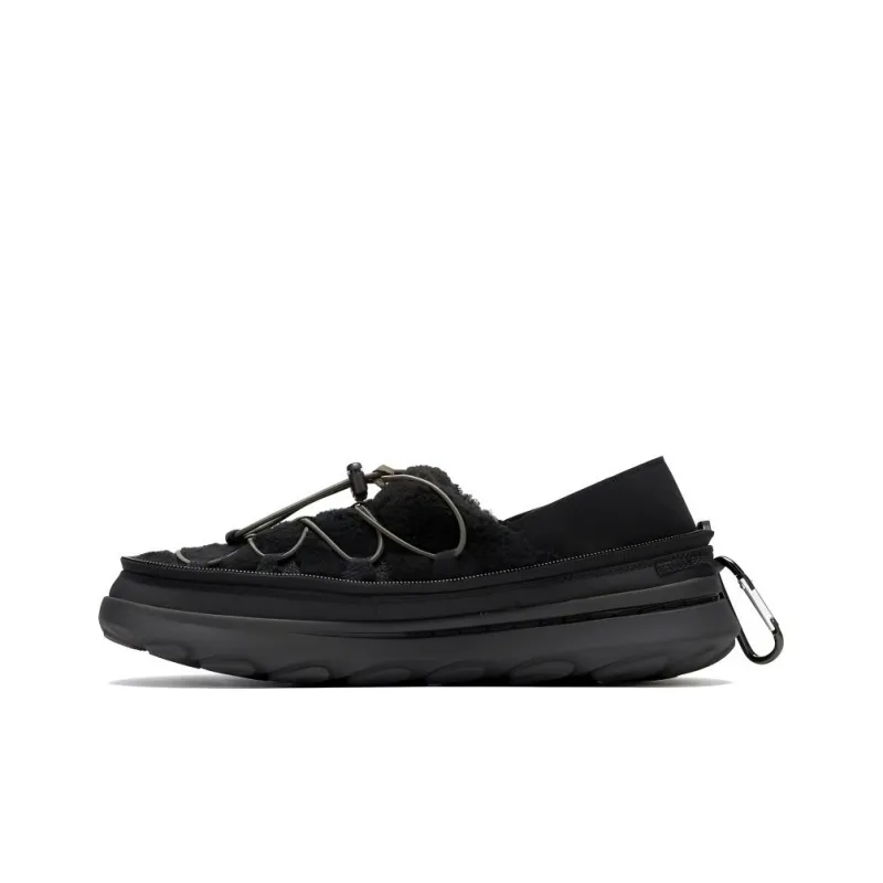 MERRELL Women's Hut Moc 2 Packable Fleece 1TRL 'Black Olive'-4