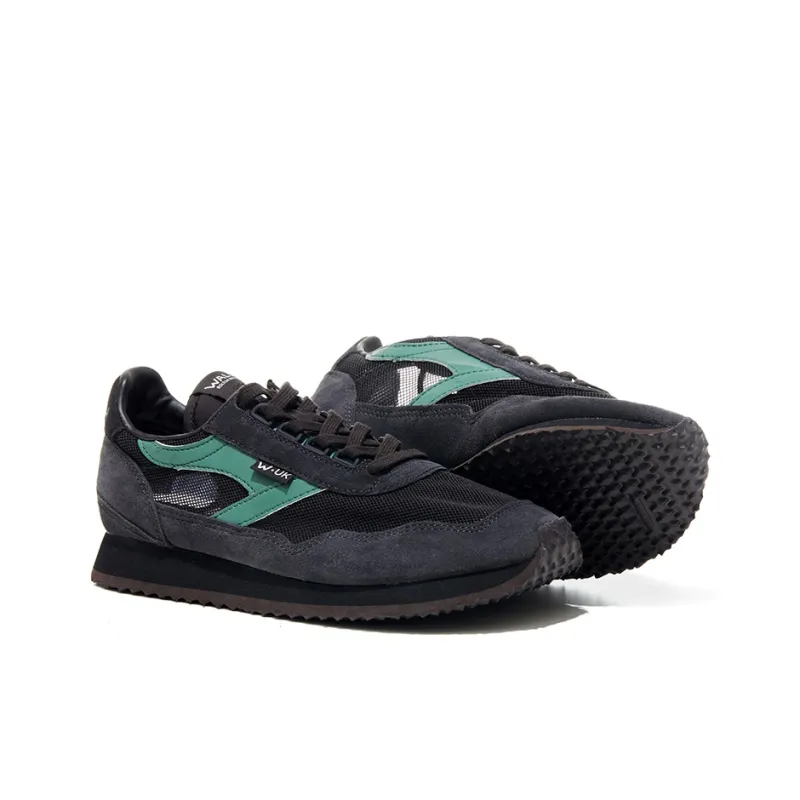 Norman Walsh Cushioned Wear Resistant Lightweight Low Top Casual Running Shoes Unisex Black Green-3