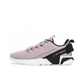 Erke Running Shoes Women's Low Top Mushroom Gray/Jet Black