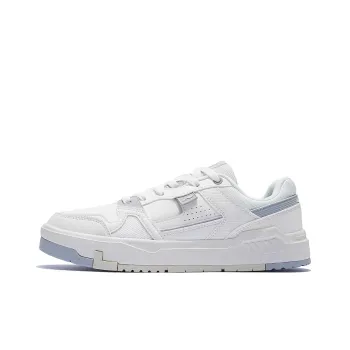 LiNing ACE V2 Durable Breathable Low Top Skateboard Shoes Men's White Gray