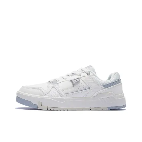LiNing ACE V2 Durable Breathable Low Top Skateboard Shoes Men's White Gray