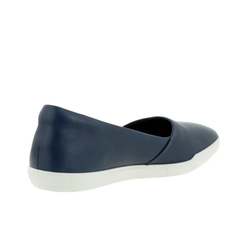 Ecco Flat Shoes Women's Dark Blue-3