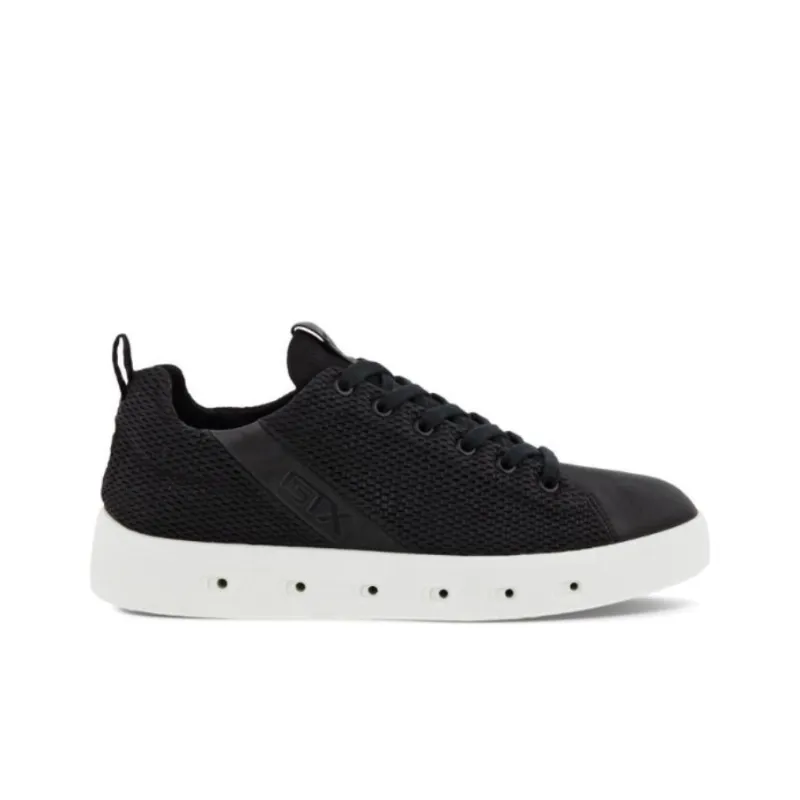 Ecco Stylish Skateboarding Shoes Men's Black-1