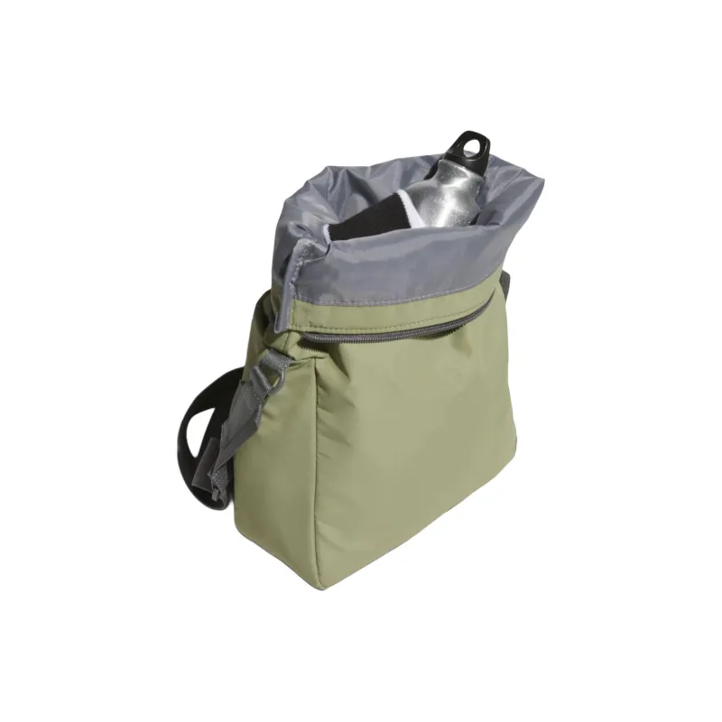 Adidas Recycled Polyester Polyester Crossbody Bag Shoulder Bag Regular Unisex Tent Green-4