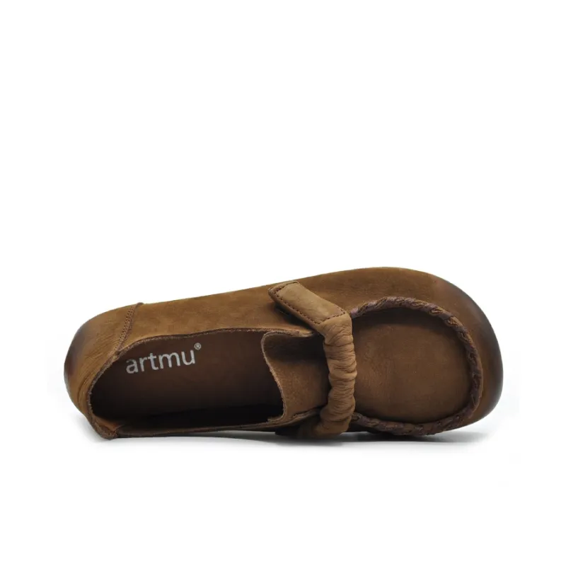 ARTMU Women's Casual Shoes Women's Low Top Light Brown-3