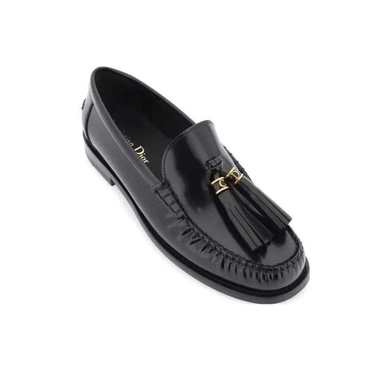 DIOR Idylle Casual Single Shoes Women's Black-1