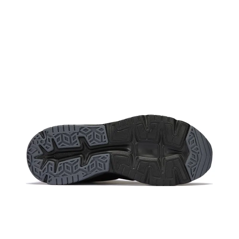 LiNing Slip Resistant, Abrasion Resistant, Thermal, Breathable High Top Sports Casual Shoes Men's Black-5