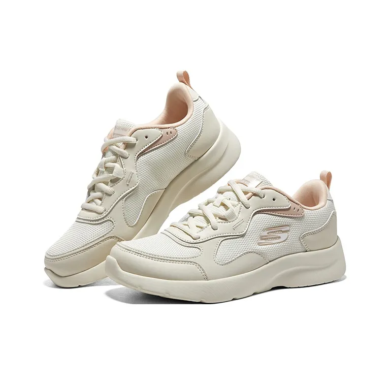 Skechers Dynamight 2.0 Shock Absorbers With Slip Resistant Features Low Top Casual Shoes Women's Ecru-3