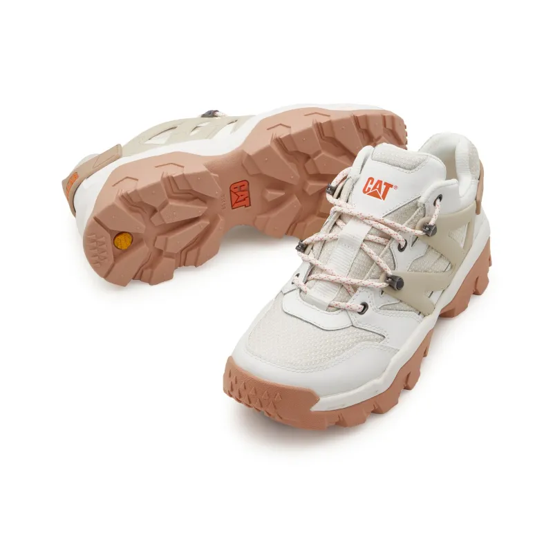 CAT Low Top Outdoor Shoes Unisex Khaki White-2
