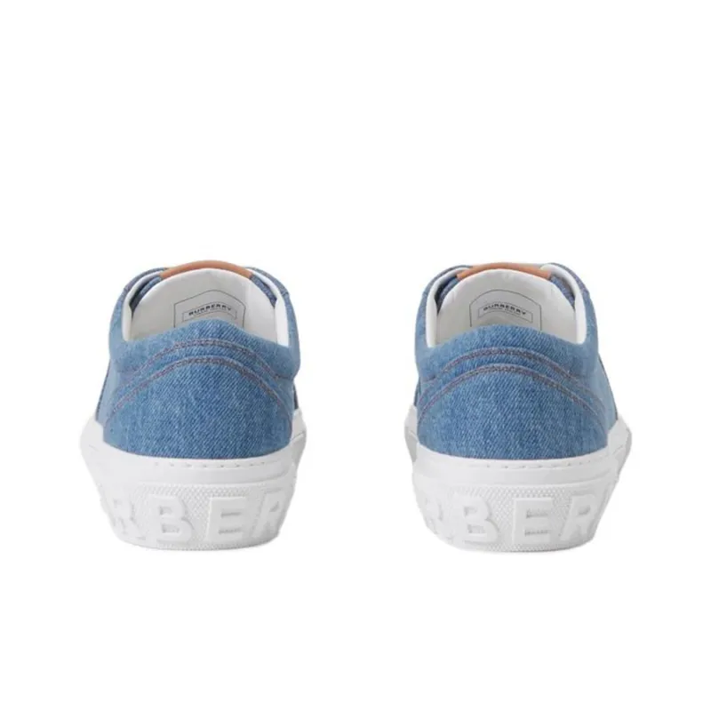 Burberry Stylish Skateboarding Shoes Men's Blue-4