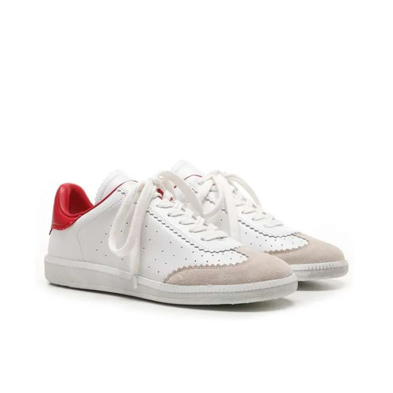 ISABEL MARANT Bryce Leather Sneakers-2