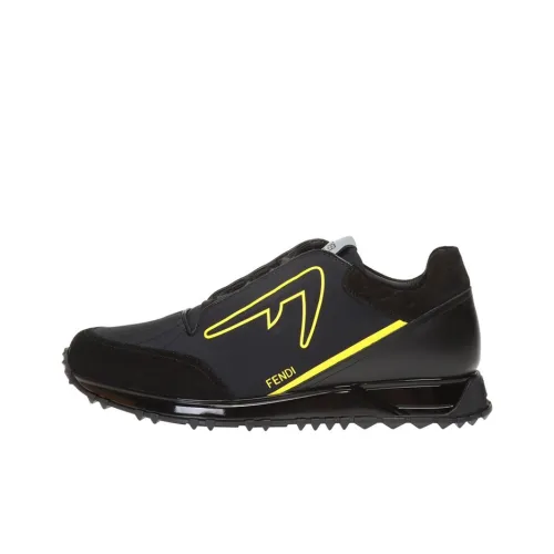 FENDI Scuba Low 'Black Lemon'