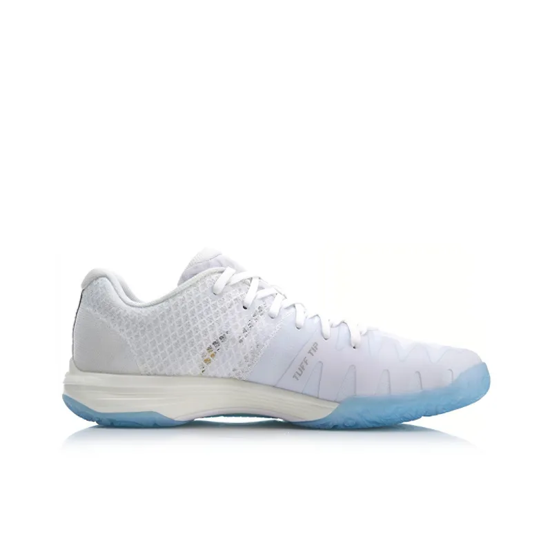 LiNing Gyrfalcon 2.0 Cushioning Support Low Top Badminton Shoes Men's White-1