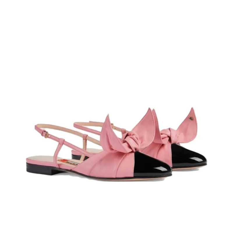 GUCCI Flat Shoes Women's Pink Year Of The Rabbit Limited-2