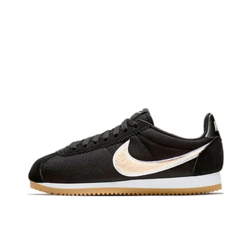 Nike Women's Cortez Black Light Cream