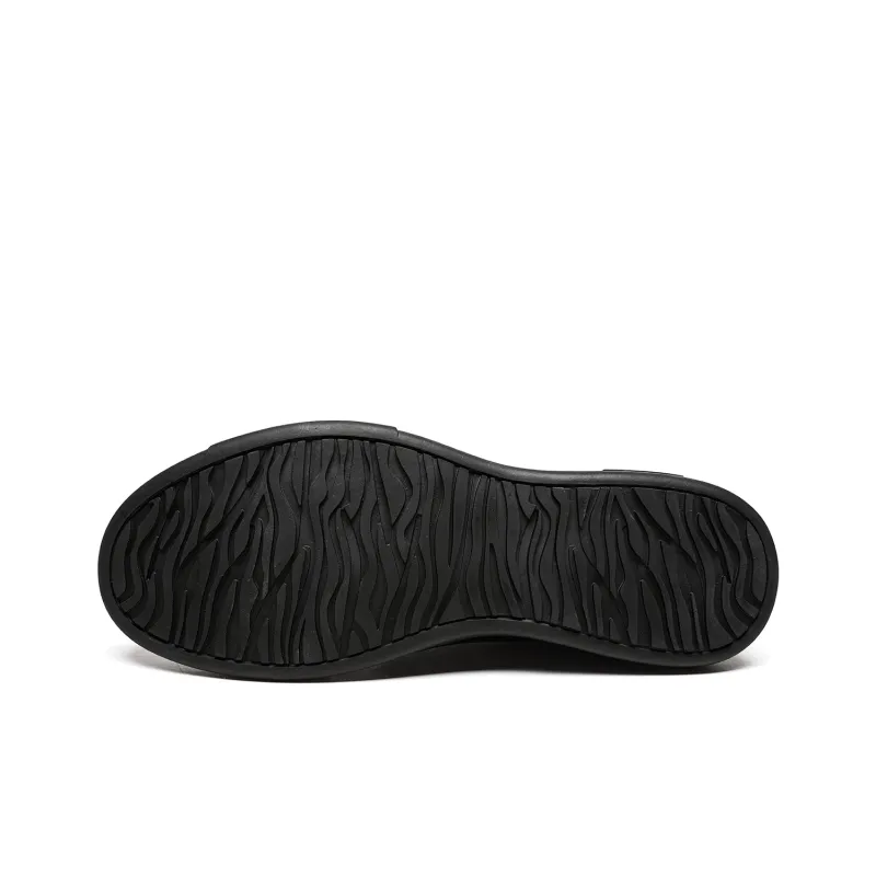 CHINT Dress Shoes Men Low Top Black-4