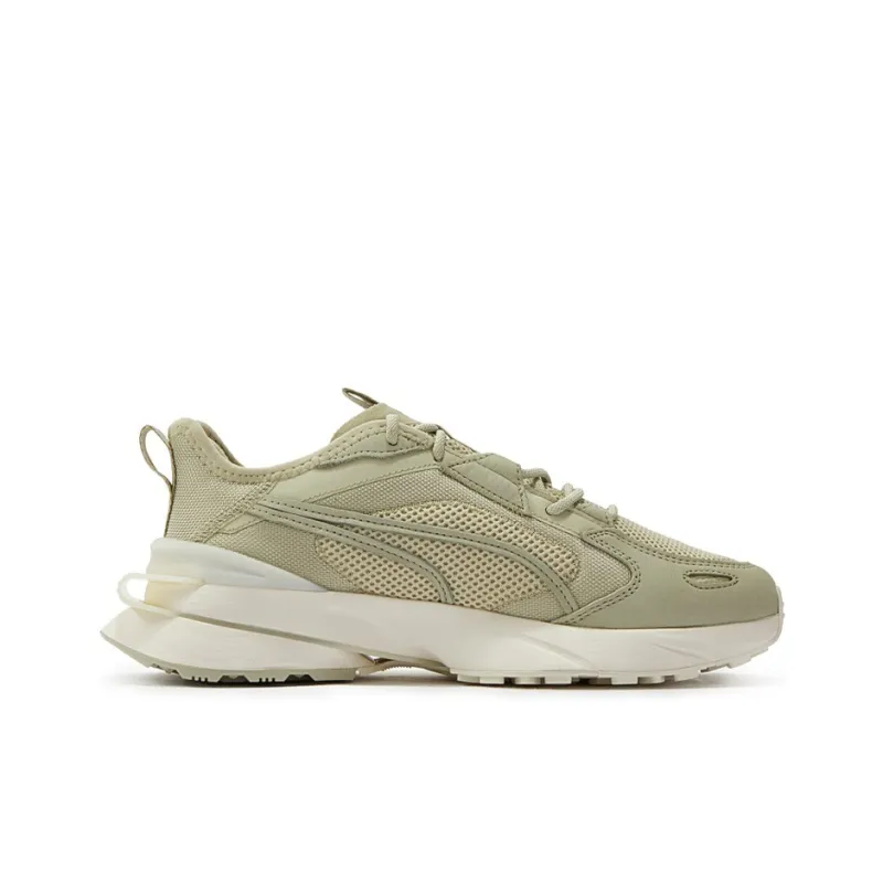 PUMA Pwrframe Op 1 Lth Athleisure Casual Sports Shoe Unisex Green-1