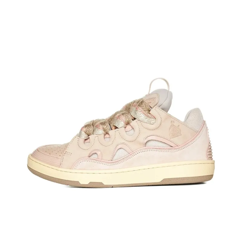 Lanvin Curb Lace-up Sneakers-0