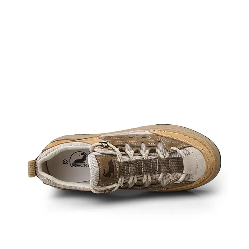 BECK Wear-resistant And Lightweight Low-Top Skateboard Shoes 4cm Women's-8