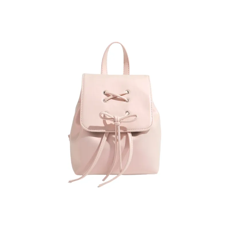 Carksky PU Backpack Regular Women's Black/Silver/Pink/White-0