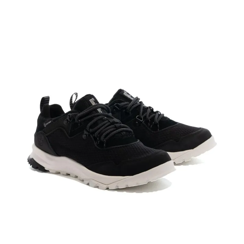 Timberland Cushioning Anti-Slip And Wear-Resistant Low-Top Outdoor Shoes Women's Black White-2