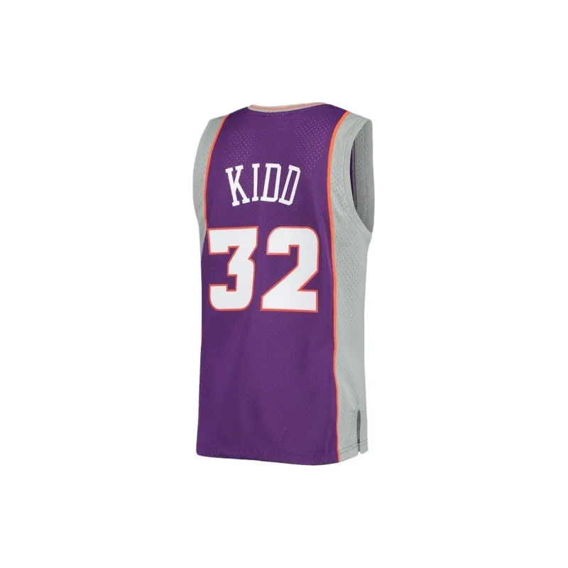 NBA x Mitchell & Ness Phoenix Suns Jason Kidd Basketball Jerseys Men's Purple-1