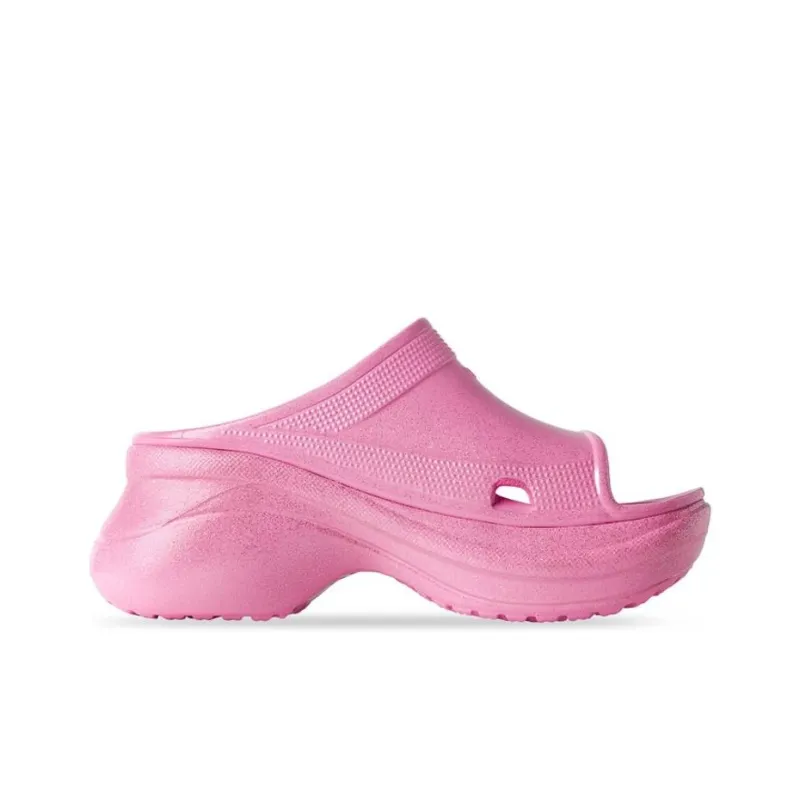 Balenciaga X Crocs Pool Platform Sandals-1