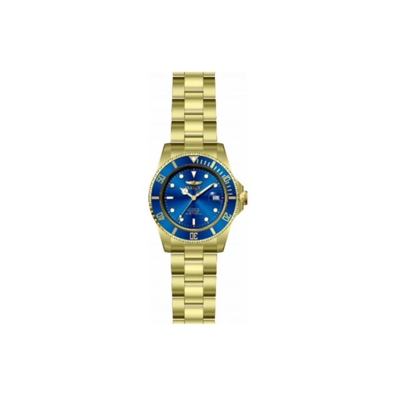 INVICTA Wrist Watch Automatic Mechanical Movement Stainless Steel Strap 43mm Blue Dial Men's Watches-1