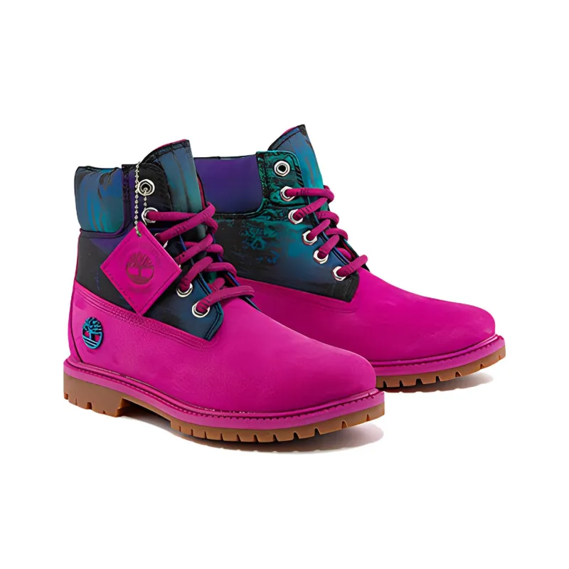 Timberland Crew Outdoor Boots Women's Dark Pink-3