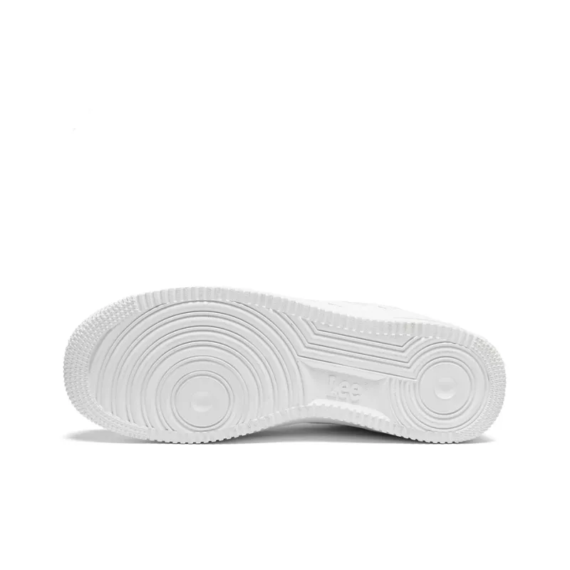 Lee White Sneakers, Business Casual Breathable Height Increase Skateboard Shoes Unisex-5