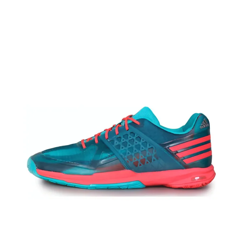 Adidas Adizero Ueberschall F4 Badminton Shoes Men Low-Top Blue-0
