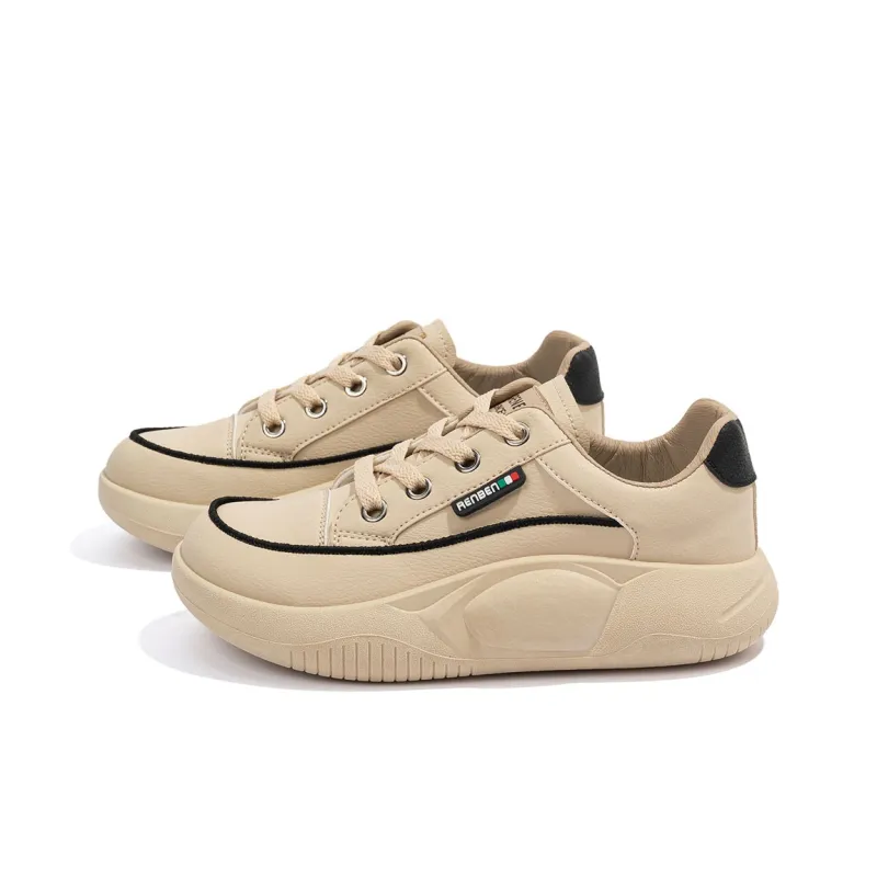 Humanism 1986 Thermal Height Increasing Lightweight Low Top Casual Shoes Women's-16