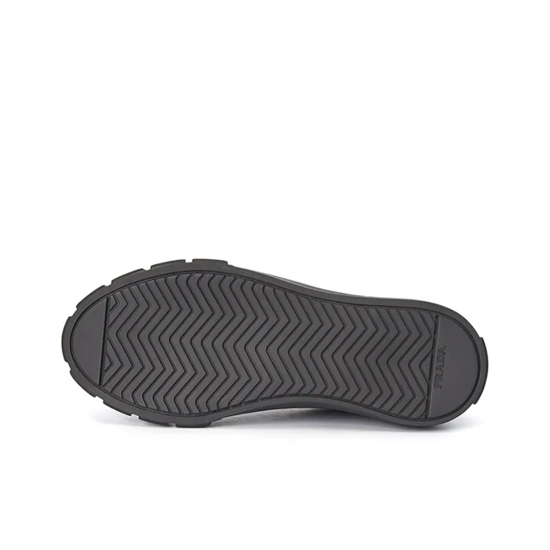 PRADA Cassetta Wheel Sneakers 'Black' Women's-4