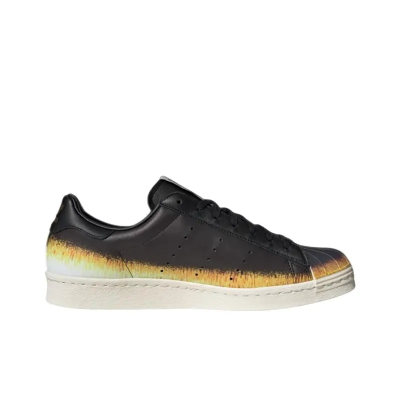 Adidas Originals Superstar 80s X Han Meilin 'Black Yellow Orange'-1