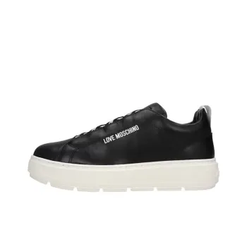 LOVE MOSCHINO Stylish Skateboarding Shoes Women's Black