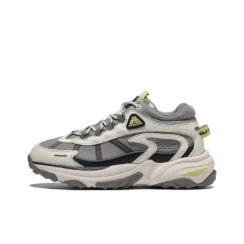 FILA Casual Shoes Unisex Low Top White Gray Green