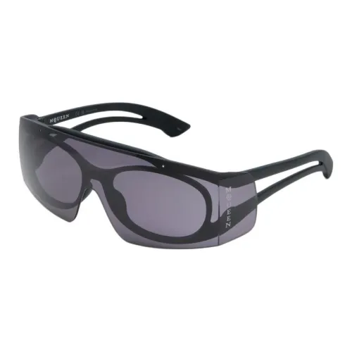 Alexander McQueen Smoke Mask Two Toned Sunglasses