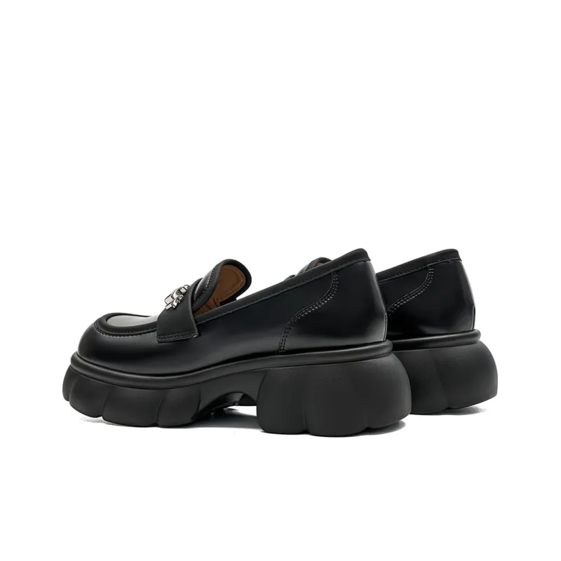 EBLAN Loafers Women's Black-3