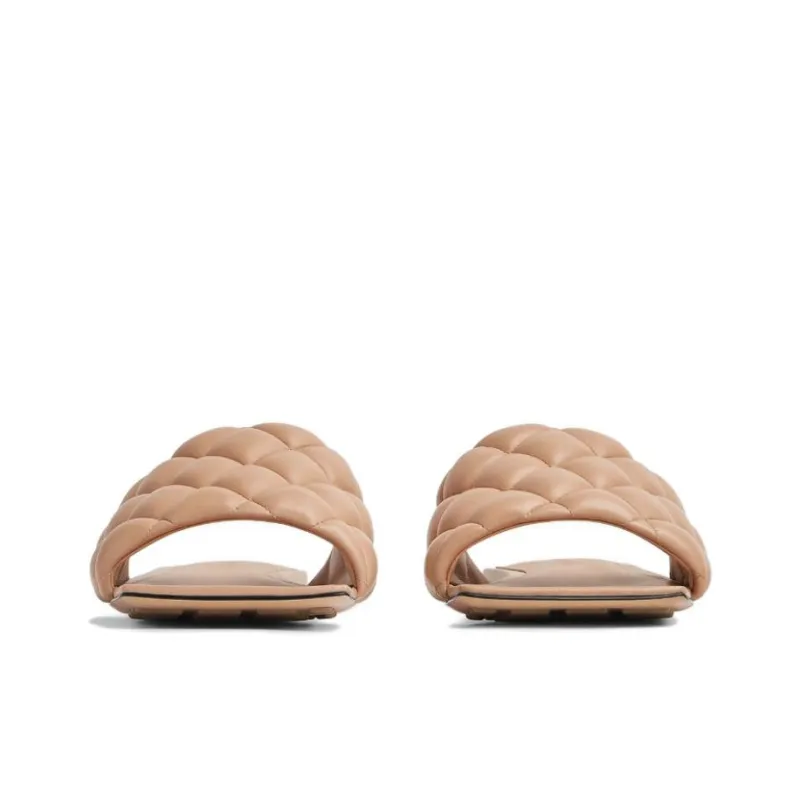 Bottega Veneta Matelassé Flat Sandals Women's-2